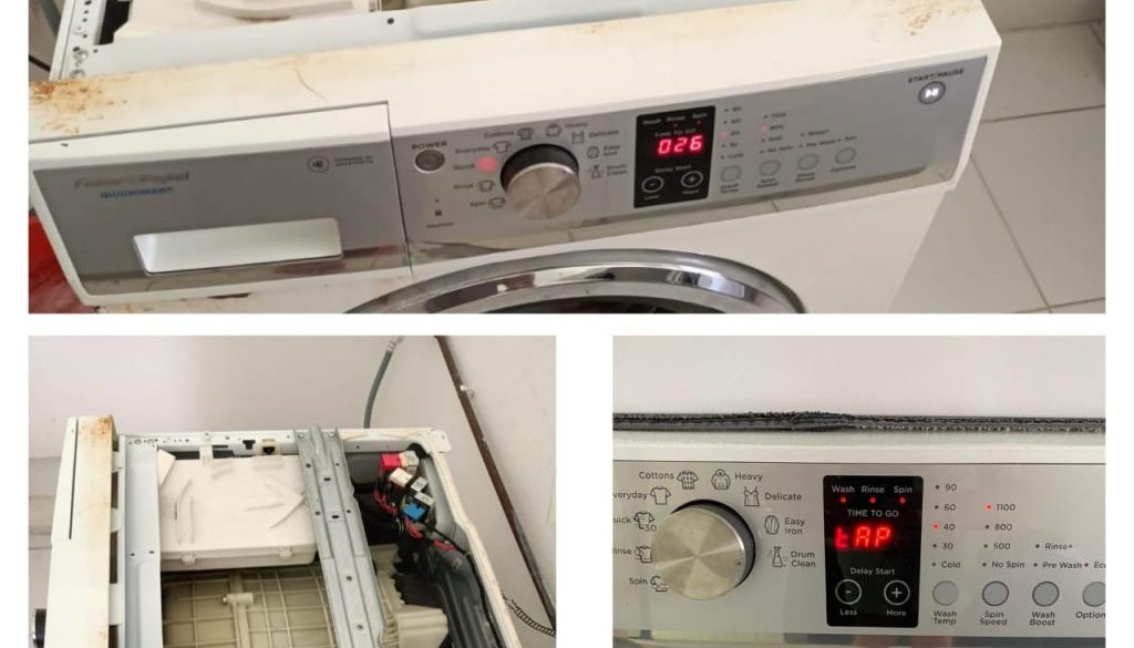 B&A 24 (Washing Machine Checking And Repair Drainage Issue)