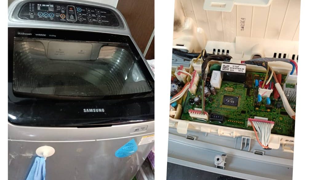 B&A 30 (Check Control Panel Faulty For Washing Machine)