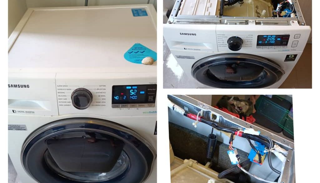 B&A 44 (Check Control Panel Faulty For The Washing Machine)