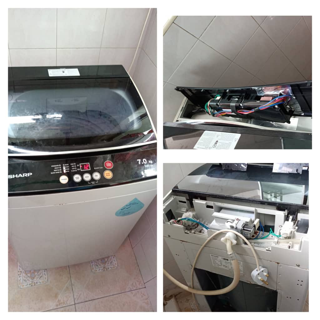 Washing Machine Checking Washing Machine Repair & Cleaning Singapore
