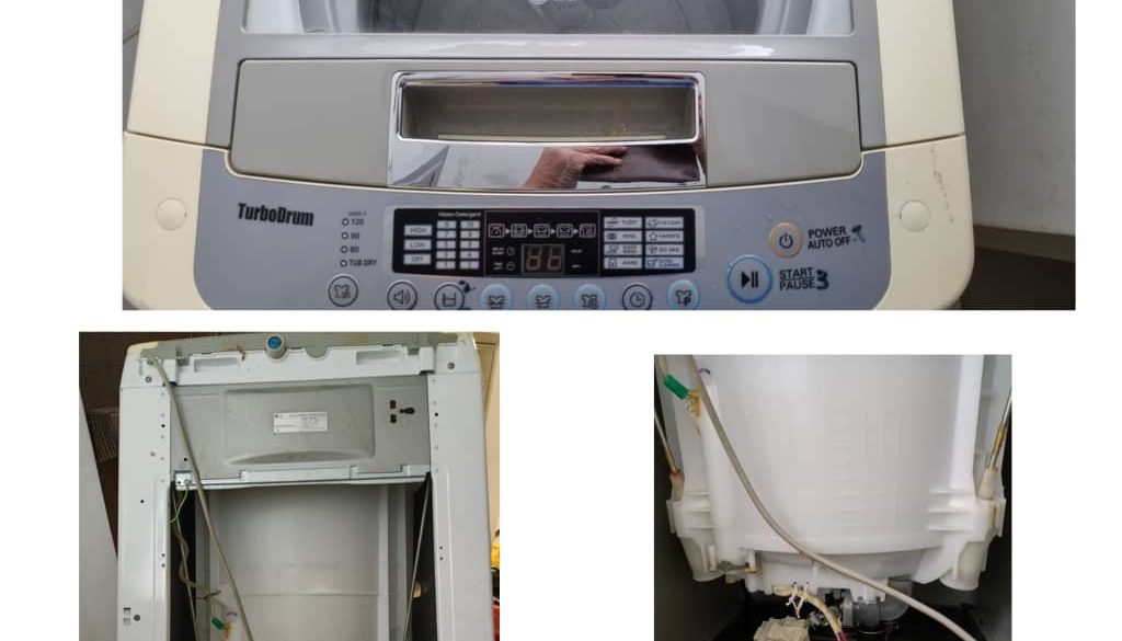 B&A 85 (Washing Machine Checking For Drum And Drainage Issue)