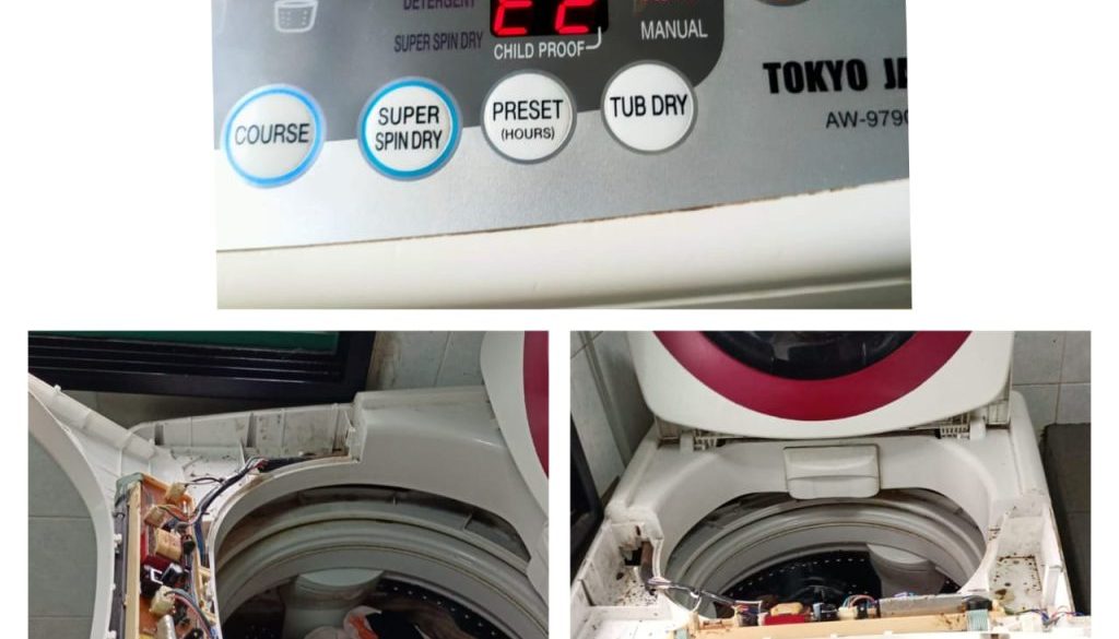 B&A 89 (Washing Machine Checking For Control Panel Issue)