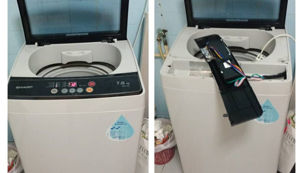 B&A 96 (Washing Machine Checking For Control Panel Issue)