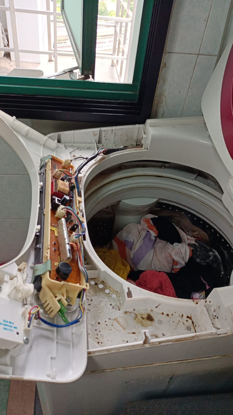 Washing Machine Checking For Control Panel Issue 5
