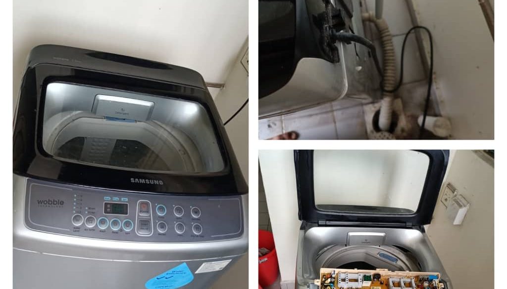 B&A 2 (Washing Machine Checking For Control Panel Issue)