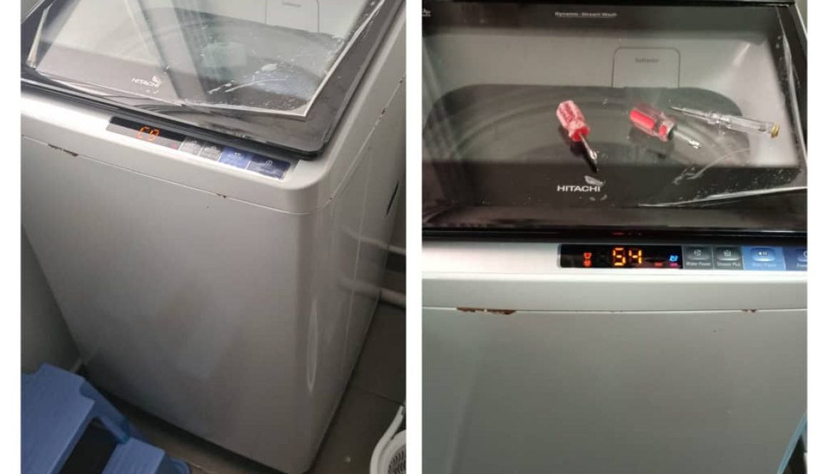 B&A 56 (Washing Machine Checking For Control Panel Faulty)