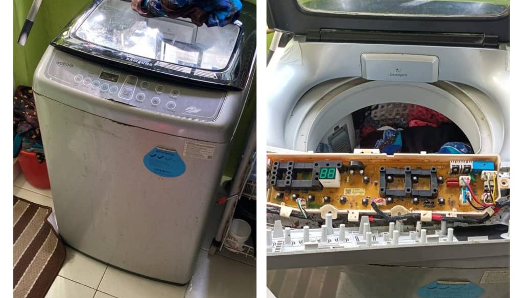 B&A 59 (Washing Machine Checking For Control Panel Issue)