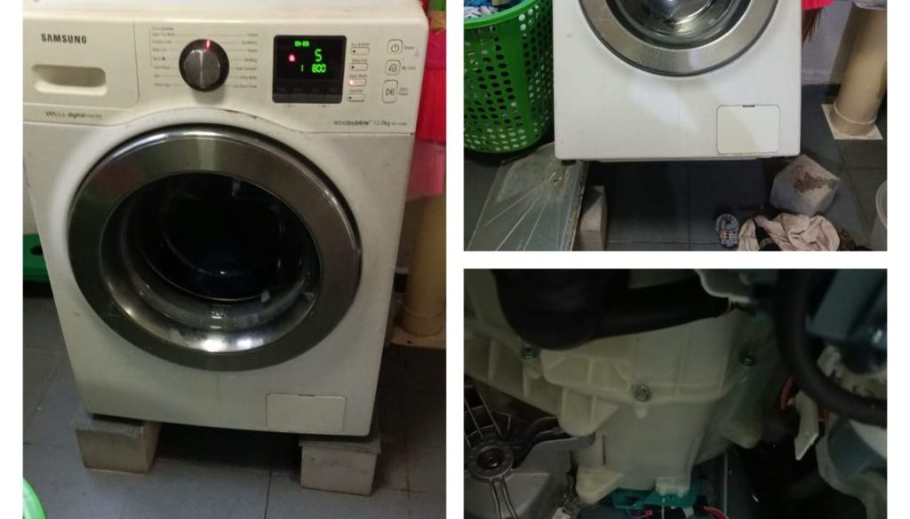 B&A 68 (Washing Machine Checking For Drainage Issue)