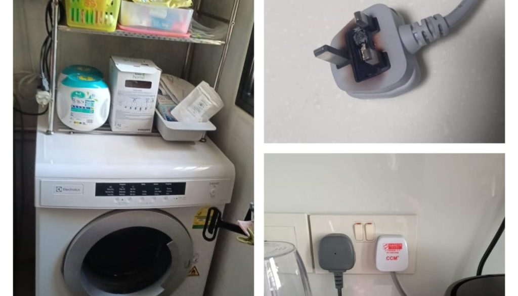 B&A 69 (Washing Machine Checking For Power Failure And Faulty Socket)