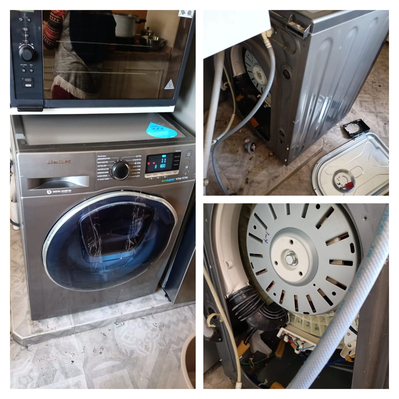 Washing Machine Checking For Drum Issue Washing Machine Repair