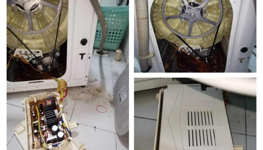 B&A 96 (Washing Machine Checking For Motherboard Issue)