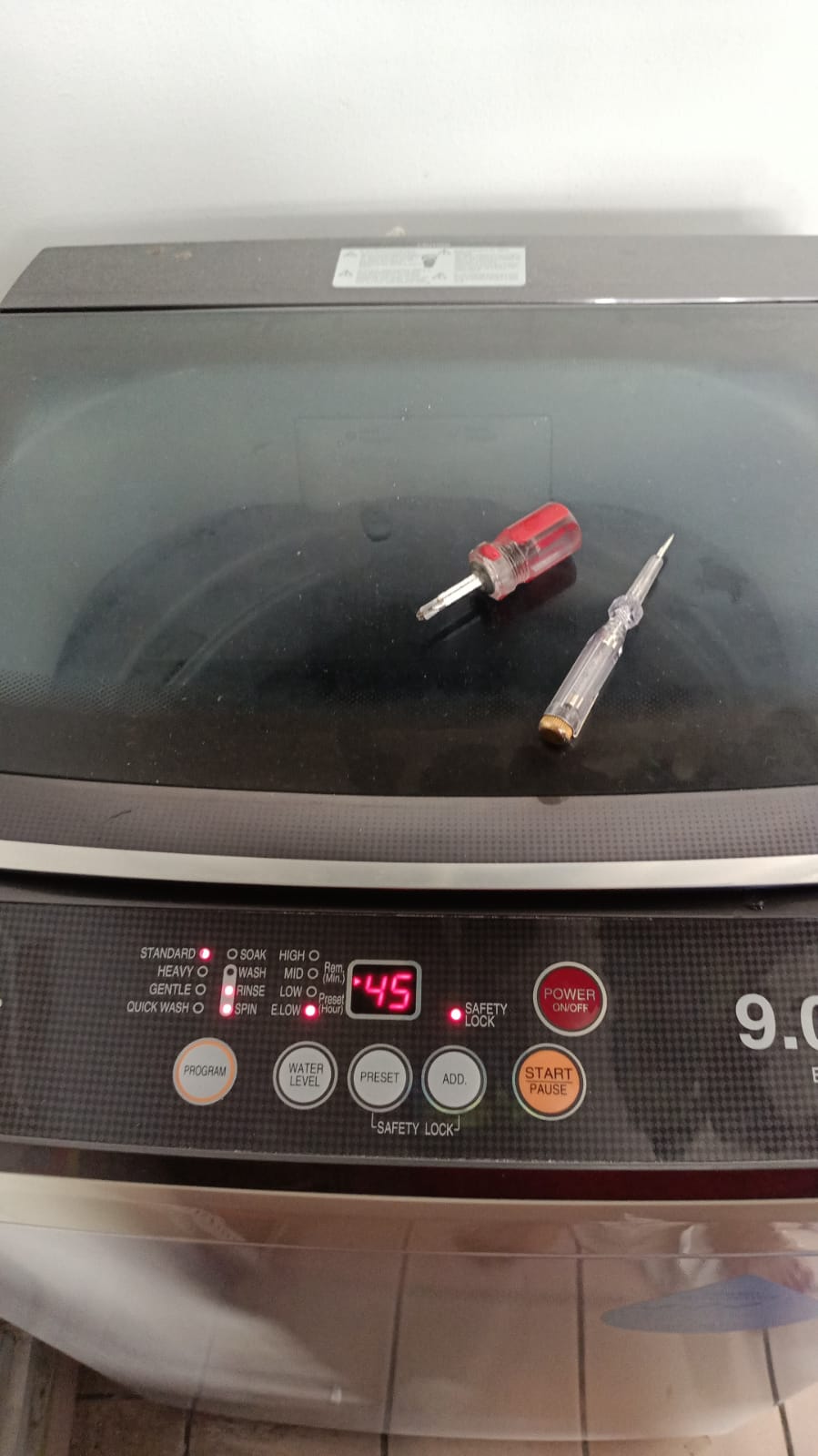 Washing Machine Checking 2