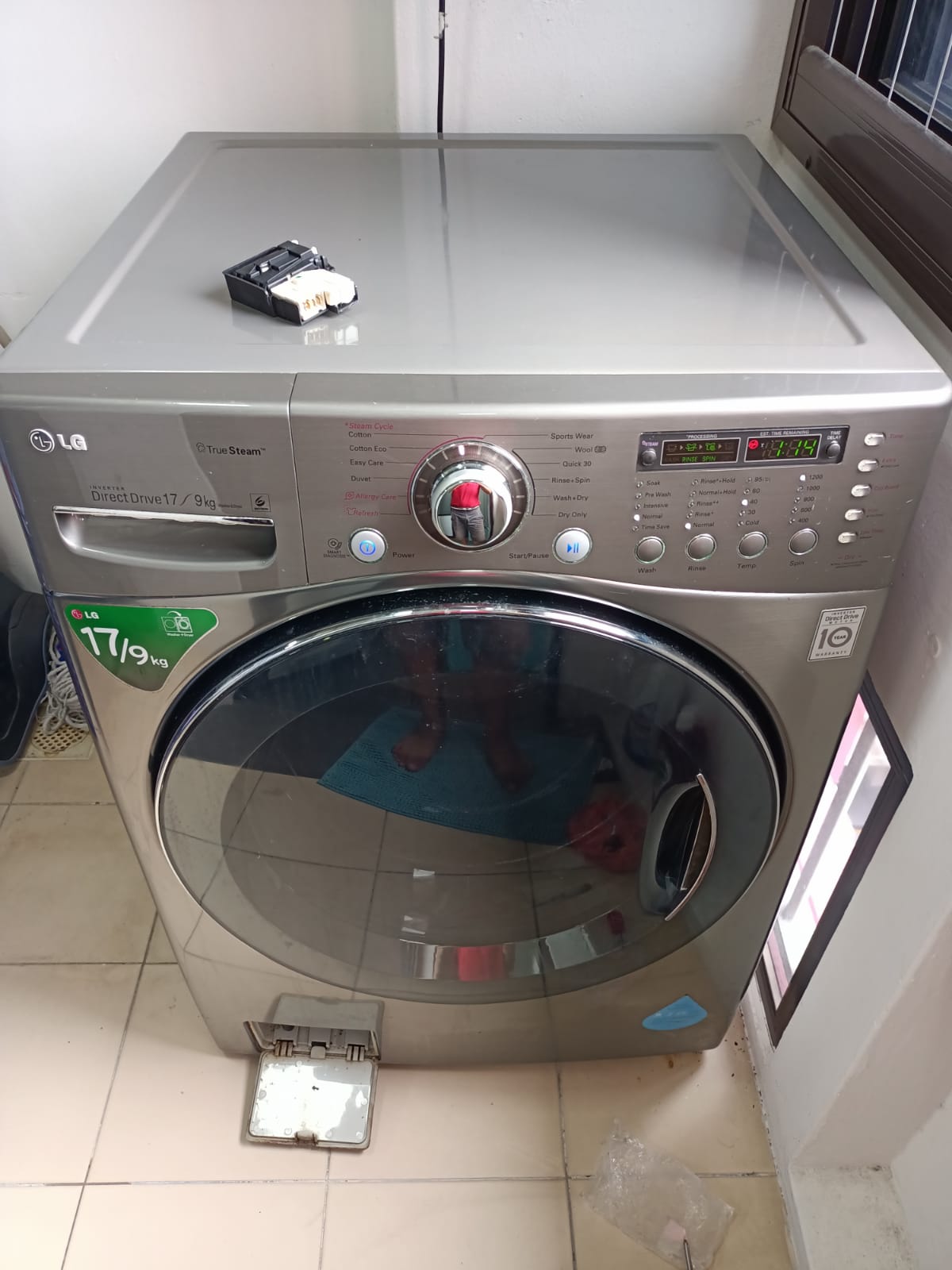 Washing Machine Checking And Clean Filter 5