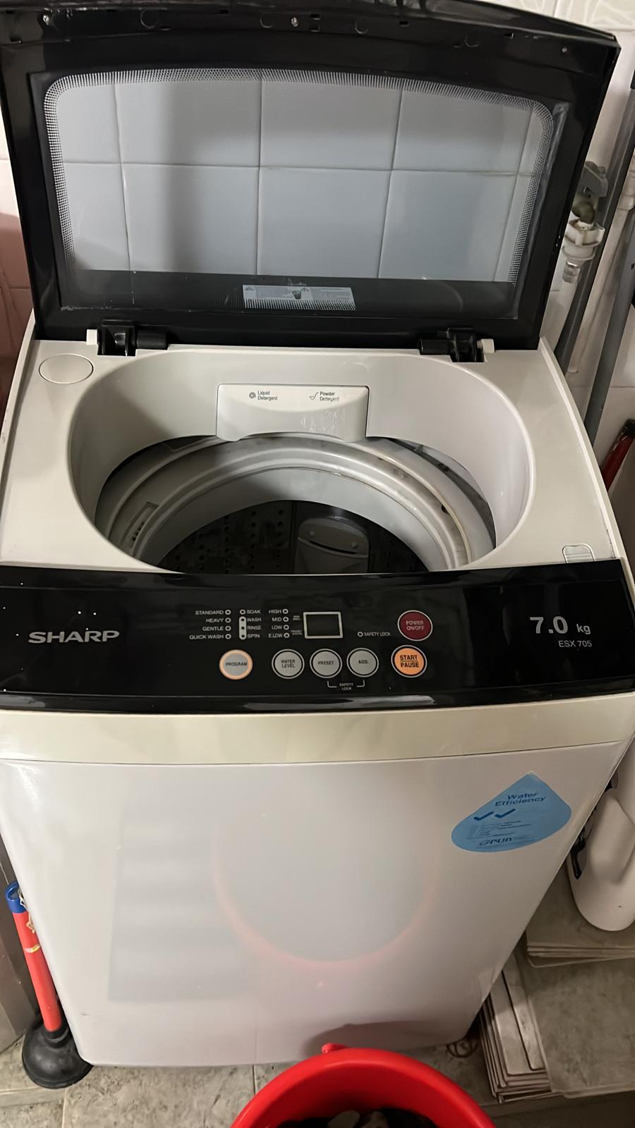 Washing Machine Checking For Base Detached 1