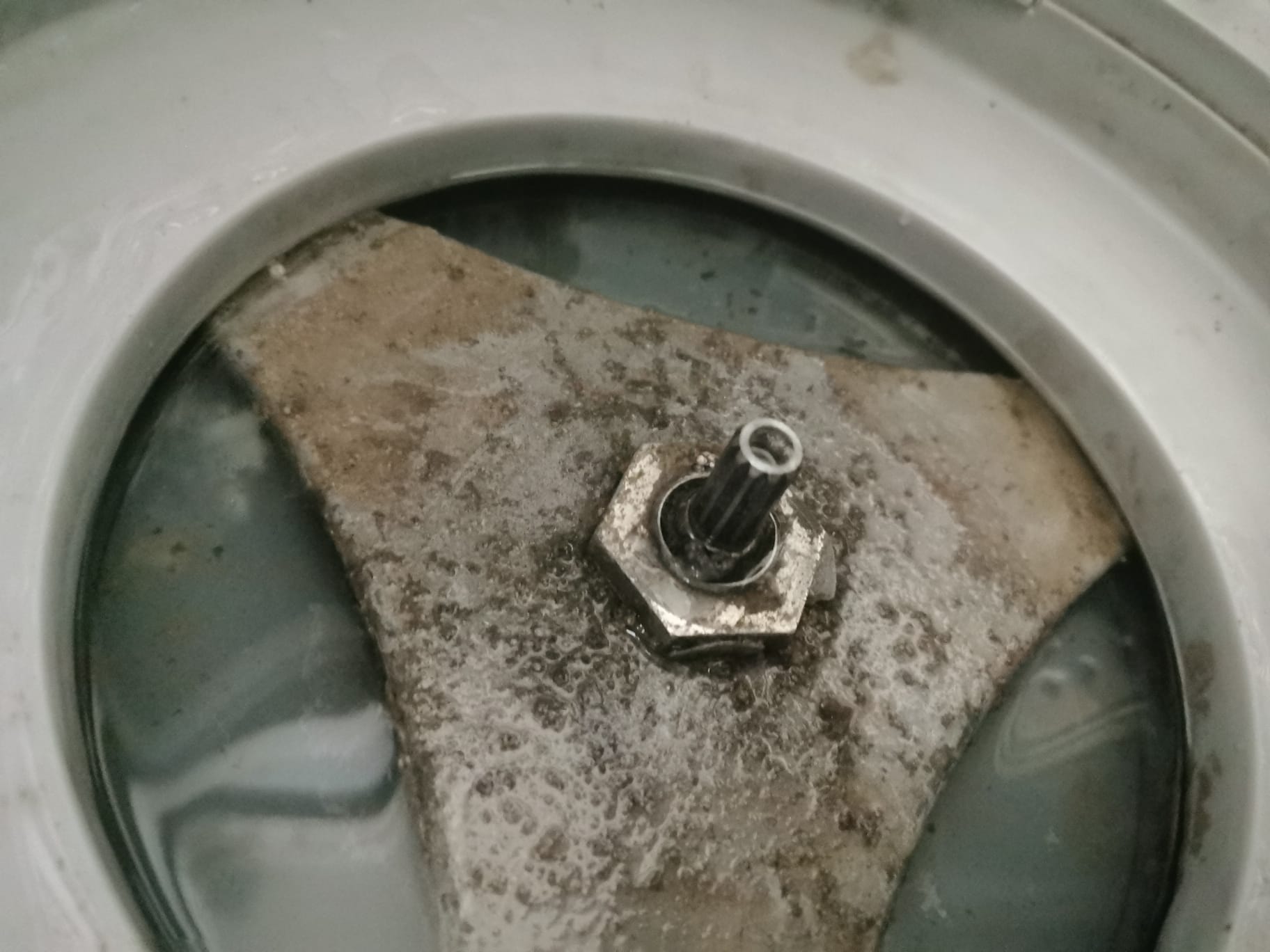Washing Machine Checking For Base Detached 3
