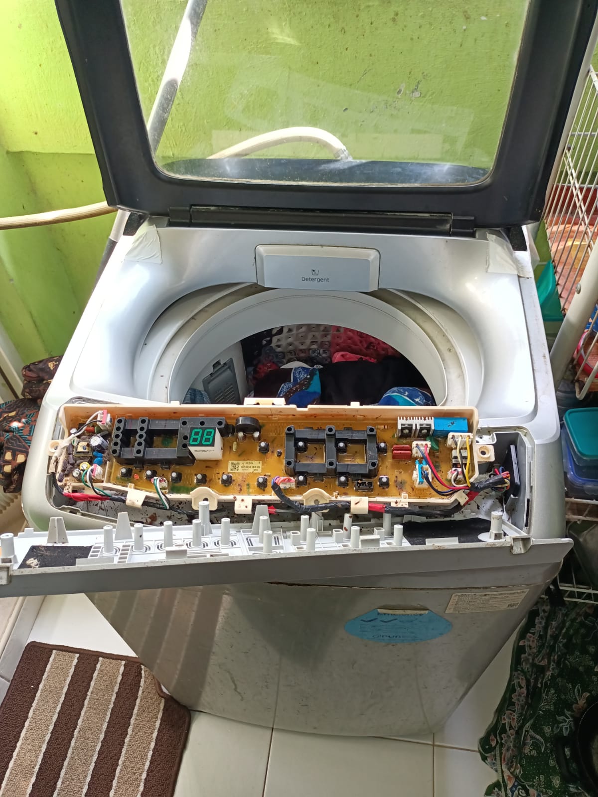 Washing Machine Checking For Control Panel Issue 16