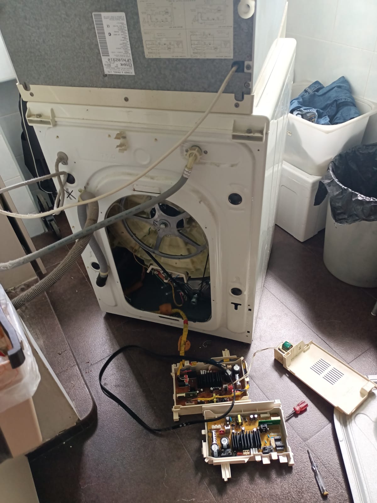 Washing Machine Checking For Mother Board Issue 4