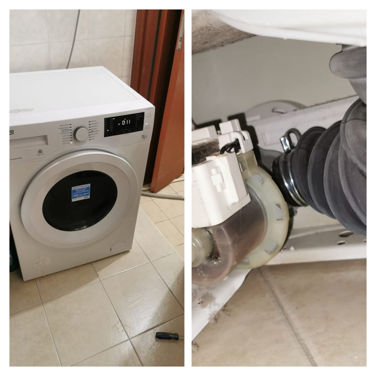B&A 8 (Washing Machine Checking)