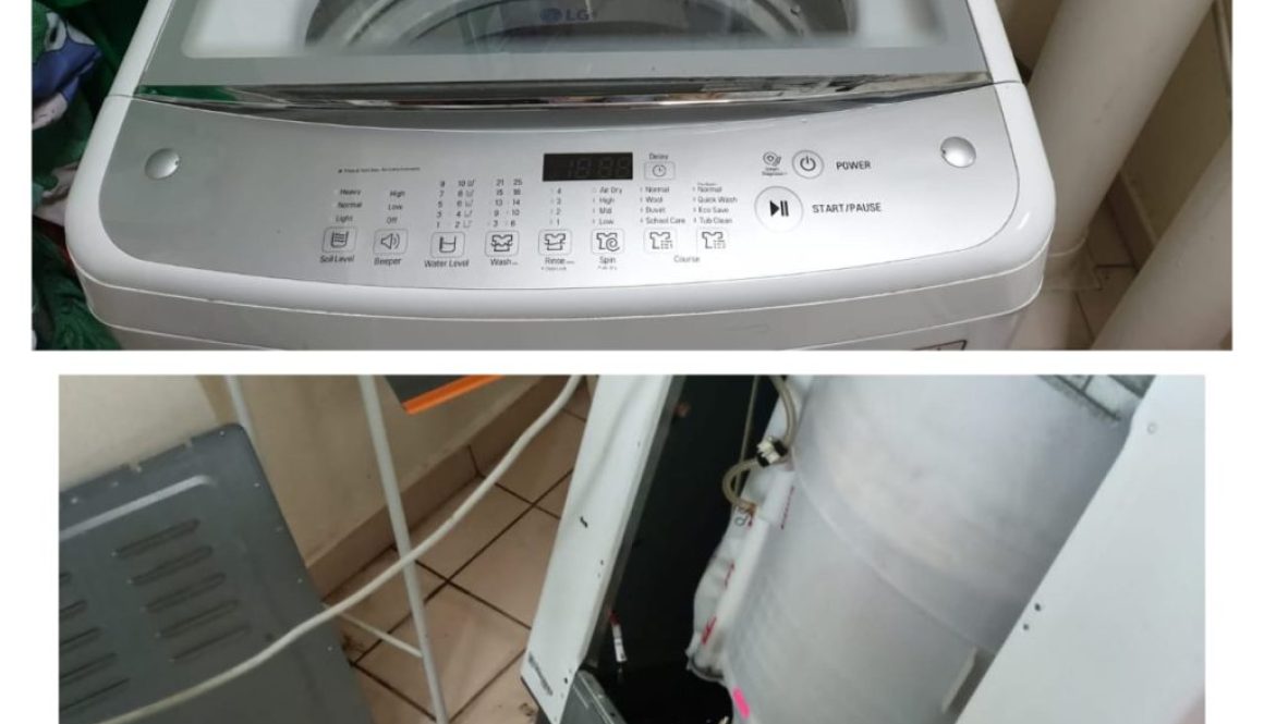B&A 15 Washing Machine Checking For Oulet Leakage