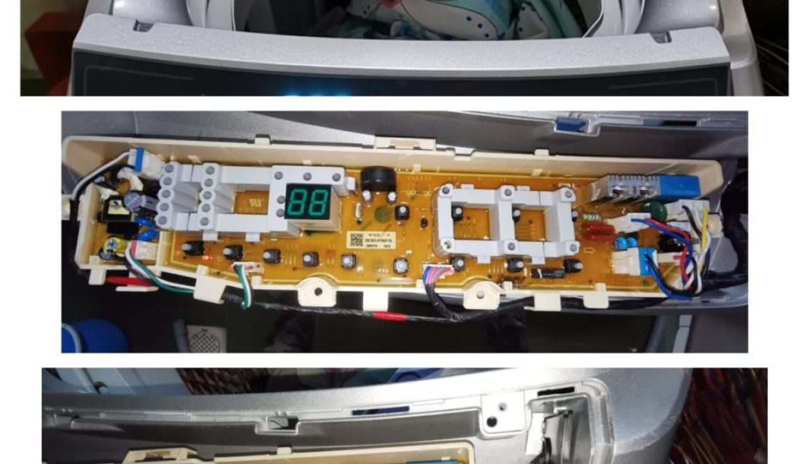 B&A 17 Washing Machine Checking For Control Panel Issue