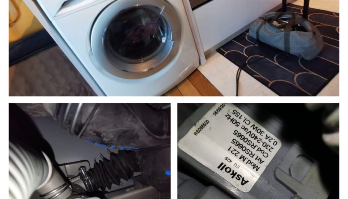 B&A 2 Washing Machine Checking For Filter Issue