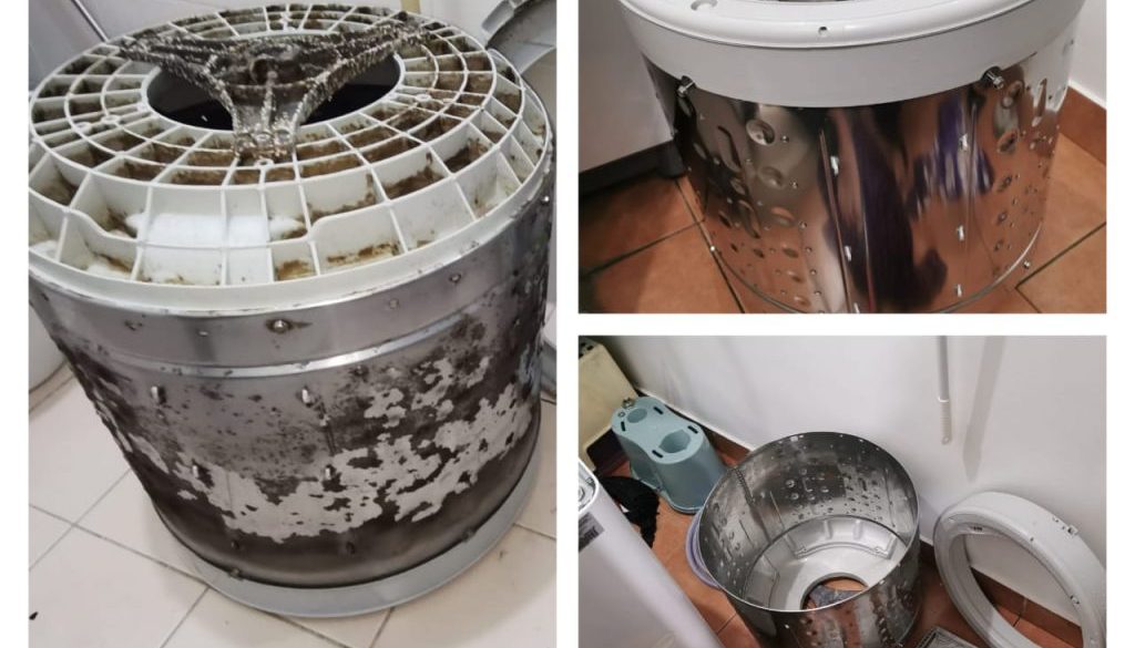B&A 39 Washer Drum Cleaning