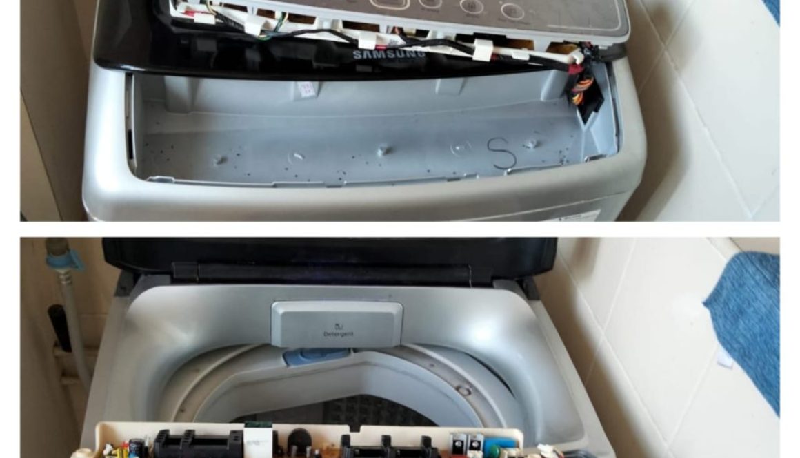 B&A 46 Washing Machine Checking For Control Panel Issue