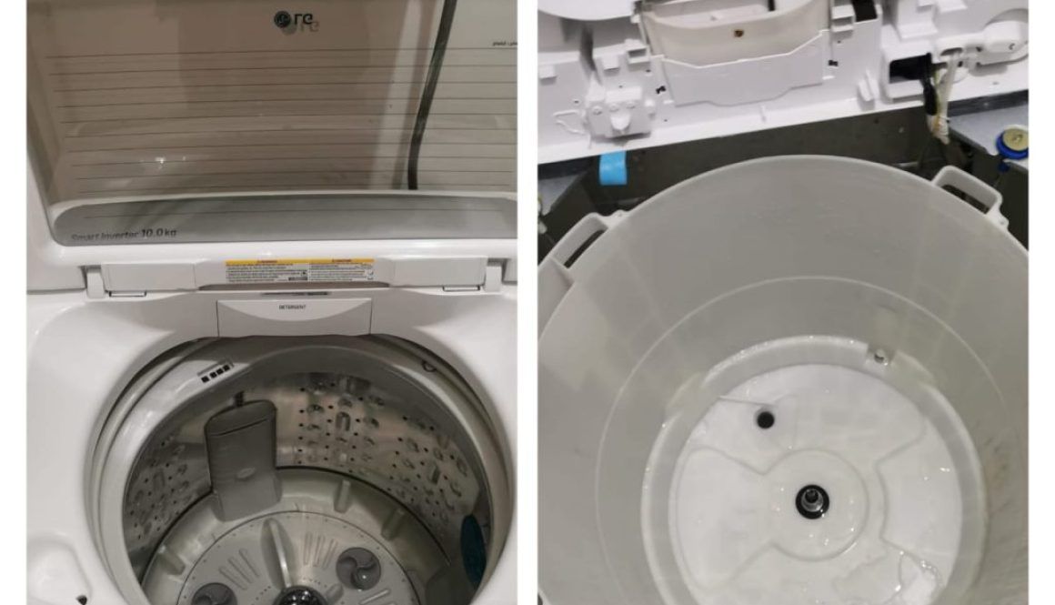 B&A 50 Washing Machine Checking For Drum Issue