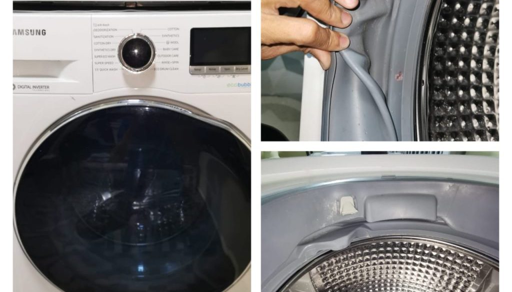 B&A 54 Washing Machine Checking For Leaking Issue
