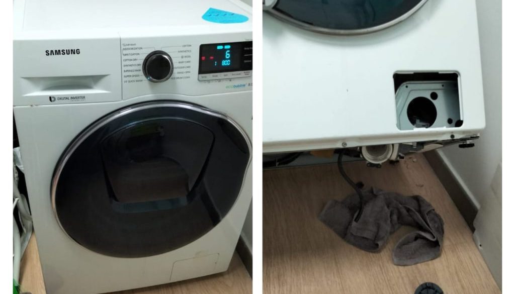 B&A 63 Washing Machine Checking For Filter Issue