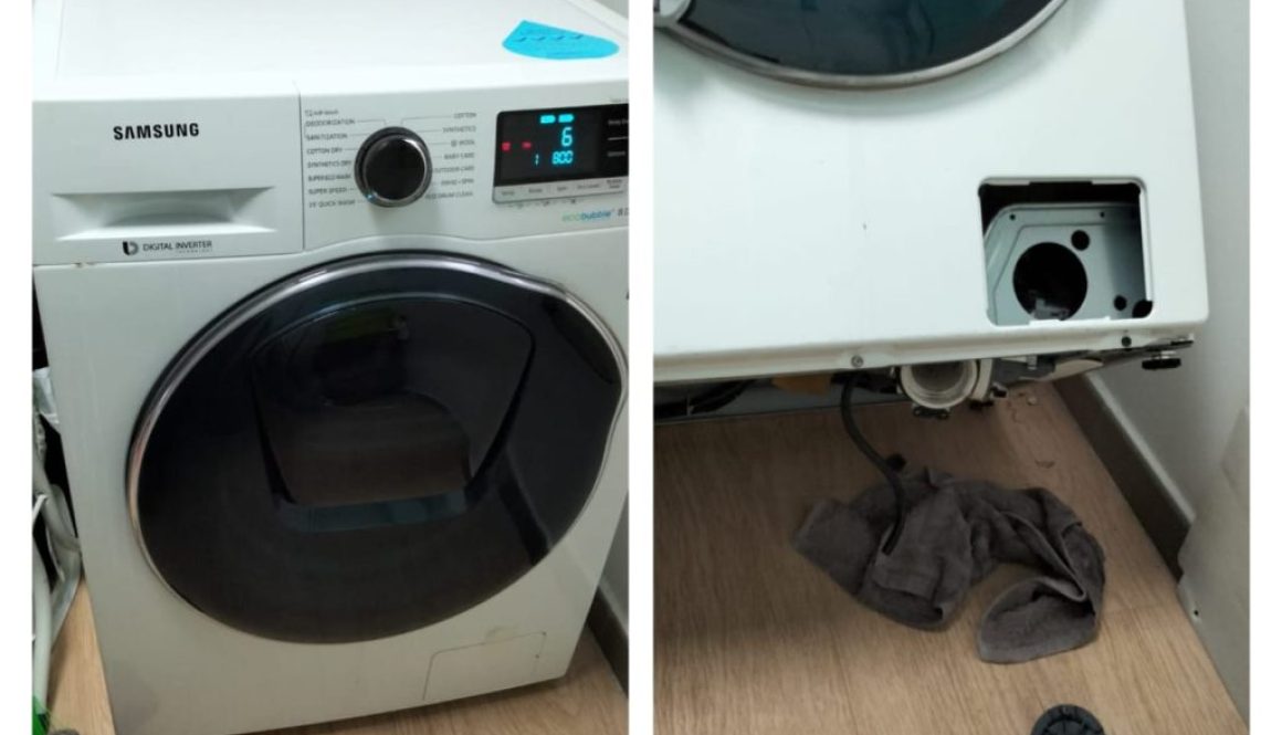 B&A 63 Washing Machine Checking For Filter Issue