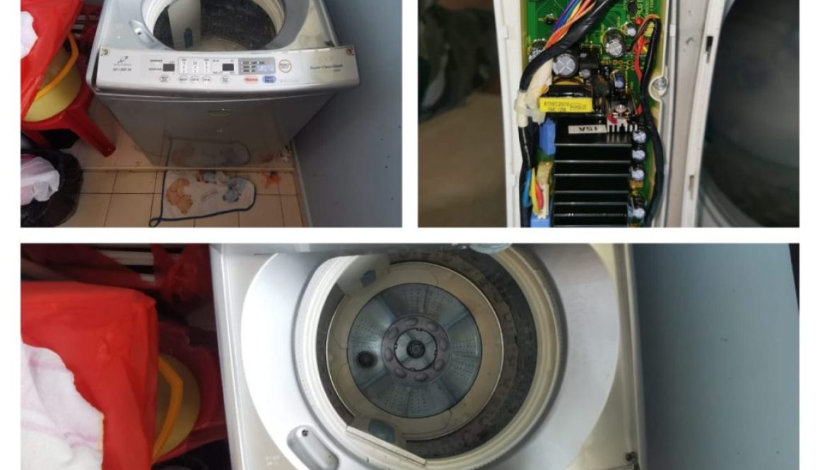 B&A 70 Washing Machine Checking For Control Panel Issue