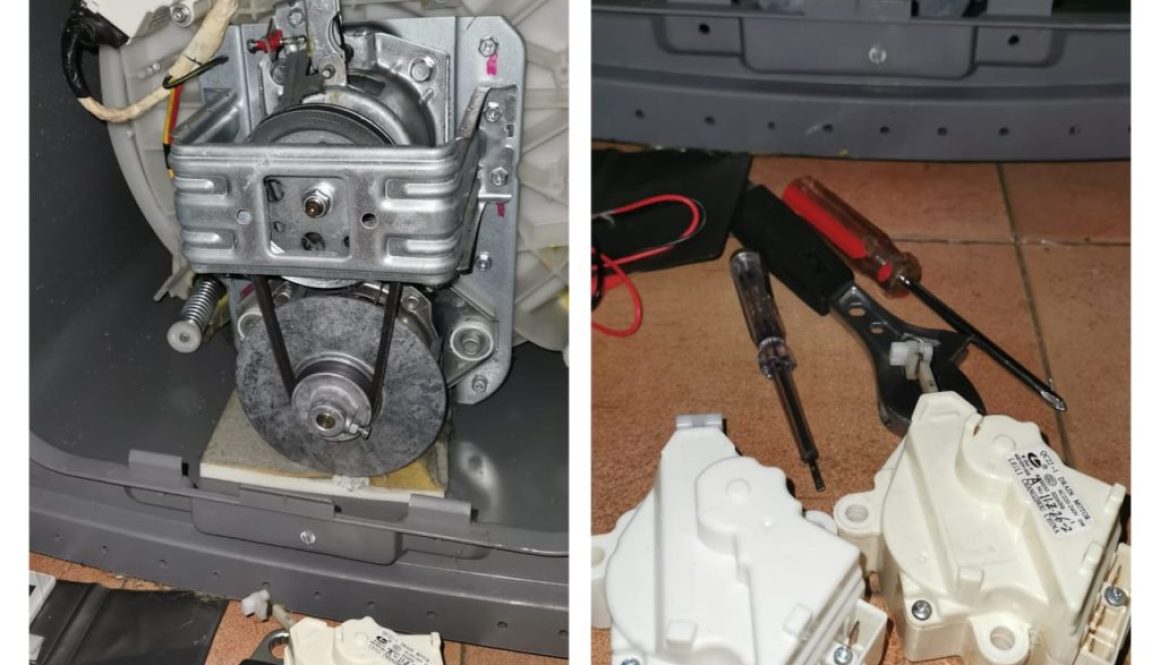 B&A 78 Washing Machine Checking For Drainage Issue