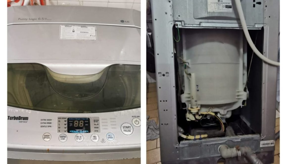 B&A 79 Washing Machine Checking For Drainage Issue