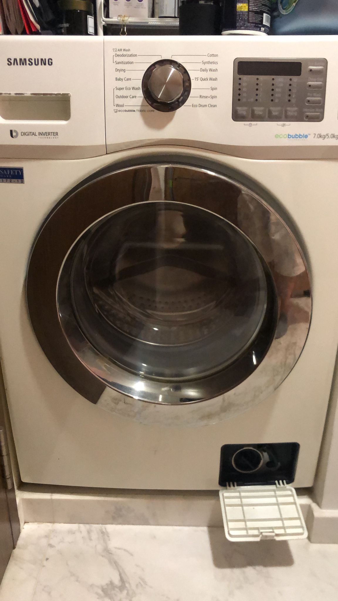 B&A 92 Washing Machine Checking For Filter Issue