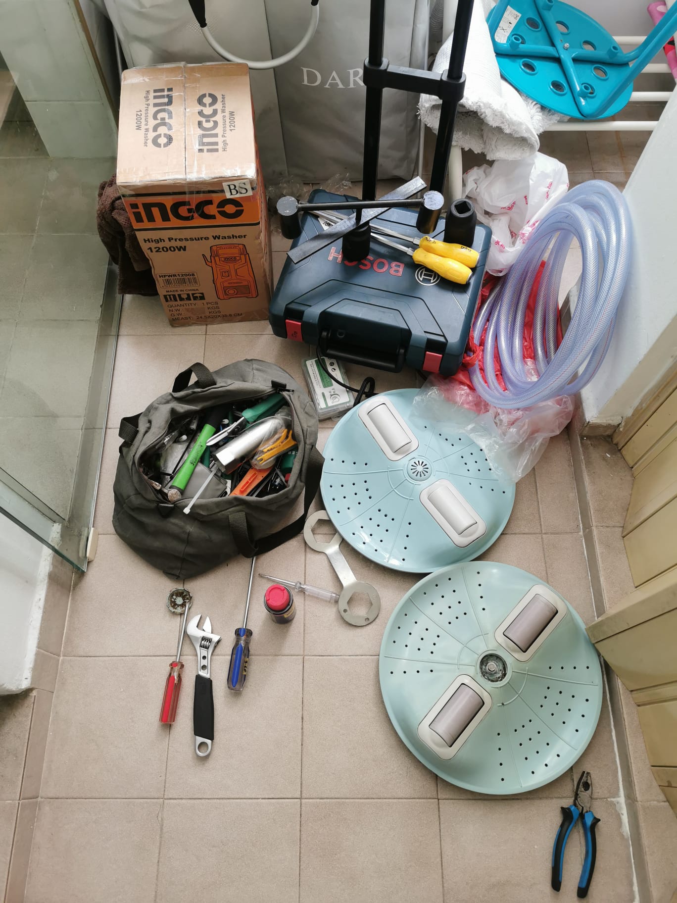 Supply And Replace New Washing Machine Base 2