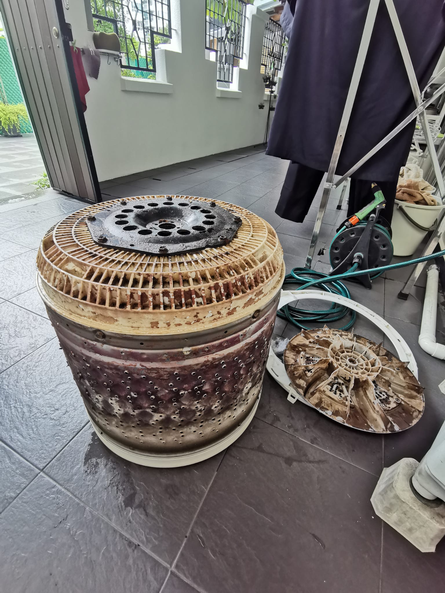 Washer Drum Cleaning 5