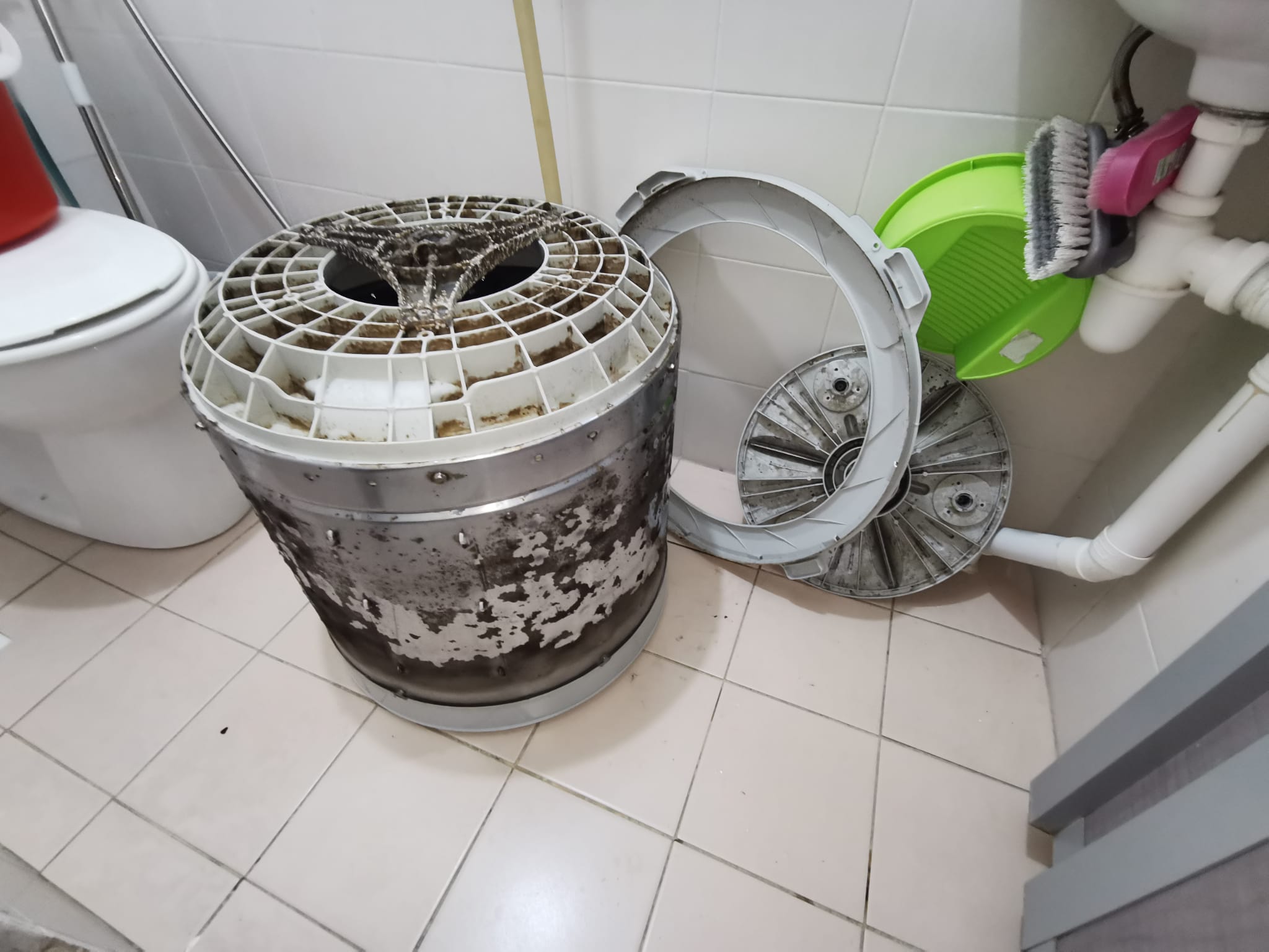 Washer Drum Cleaning 7