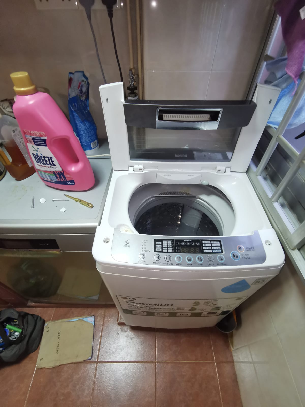 Washing Machine Checking For Control Panel Issue 11