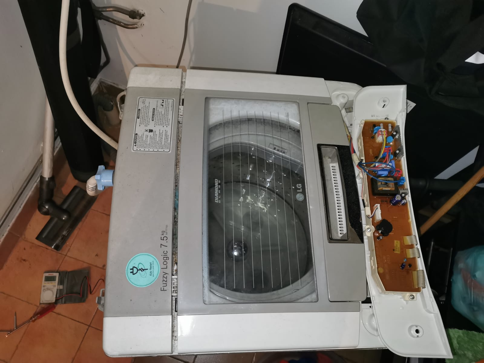 Washing Machine Checking For Control Panel Issue 16