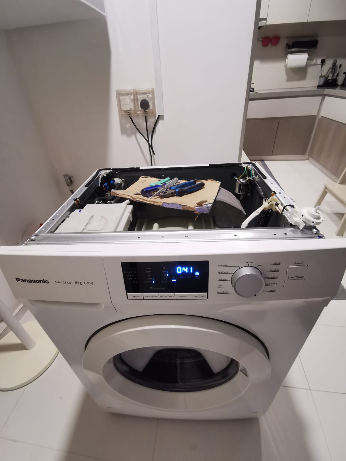Washing Machine Checking For Control Panel Issue 4
