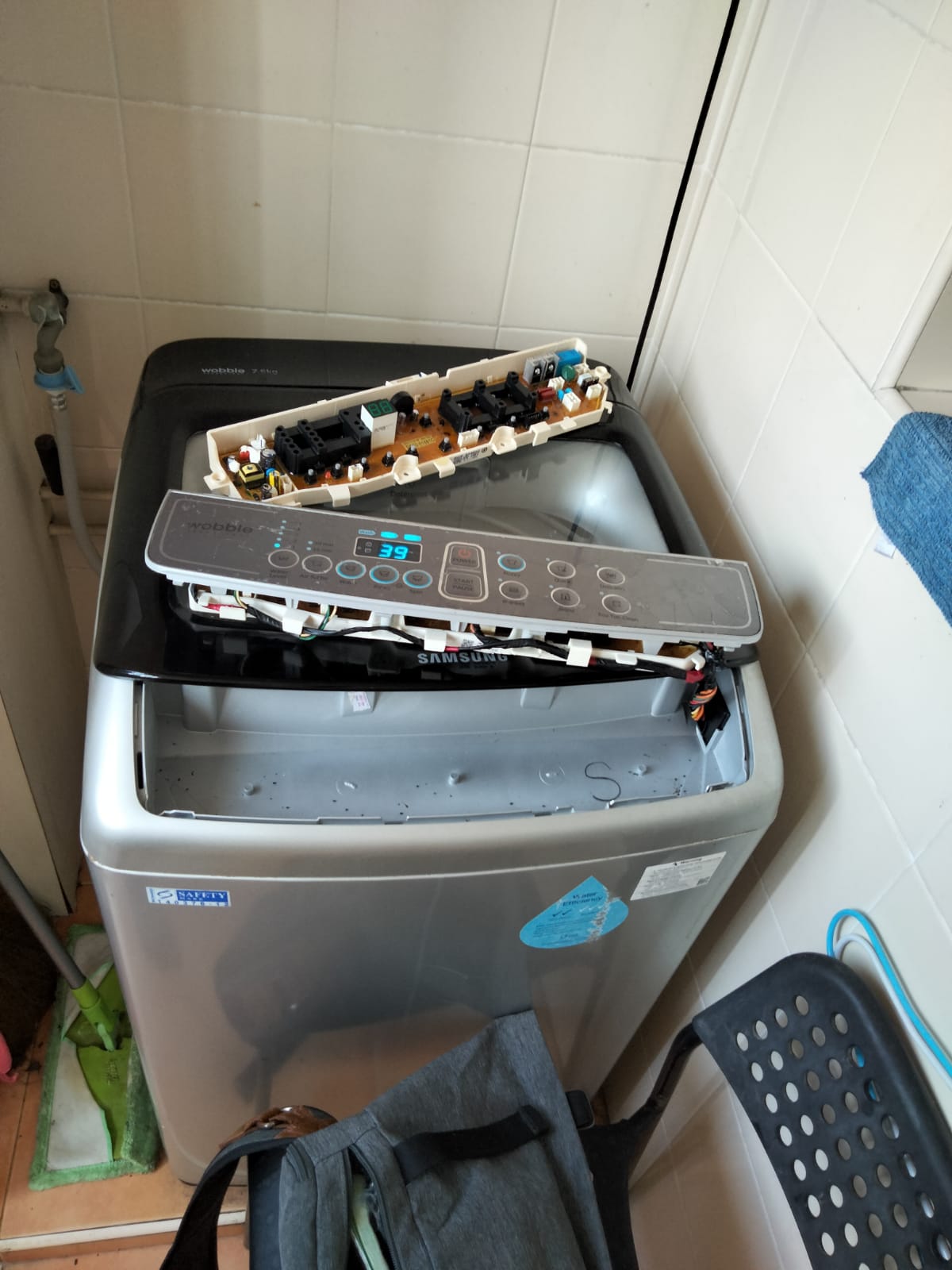 Washing Machine Checking For Control Panel Issue 7