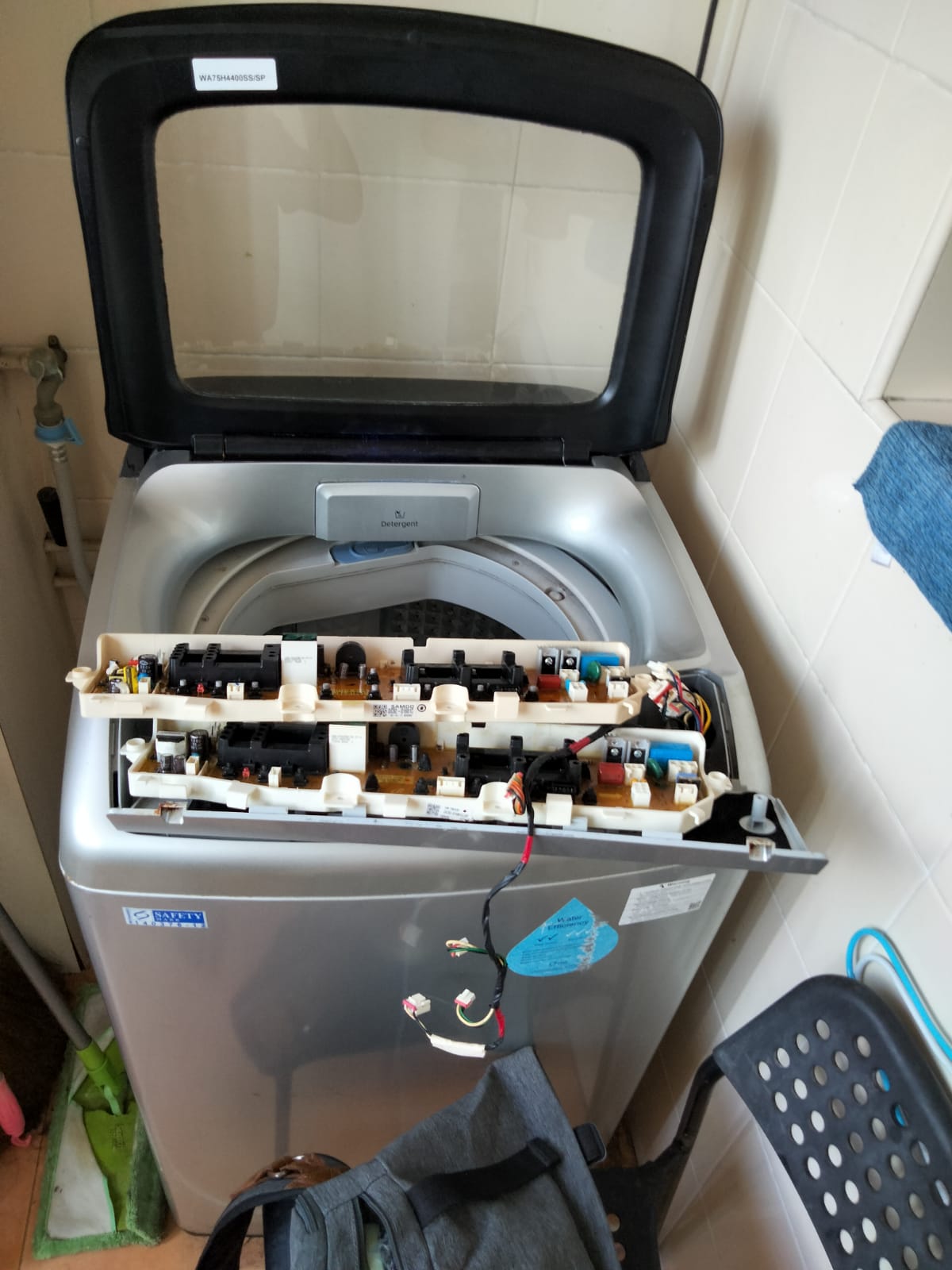 Washing Machine Checking For Control Panel Issue 8