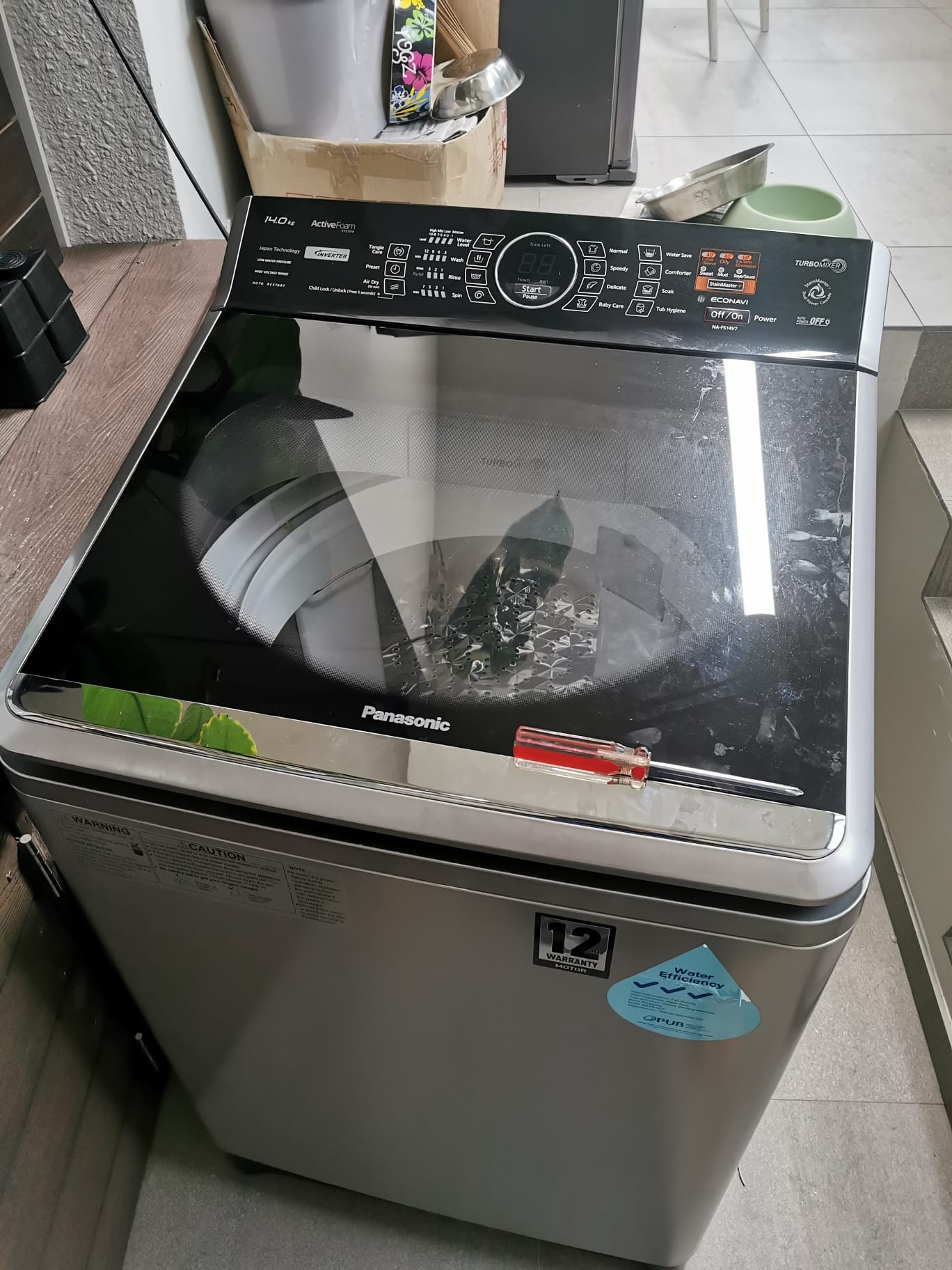 Washing Machine Checking For Power Failure 1