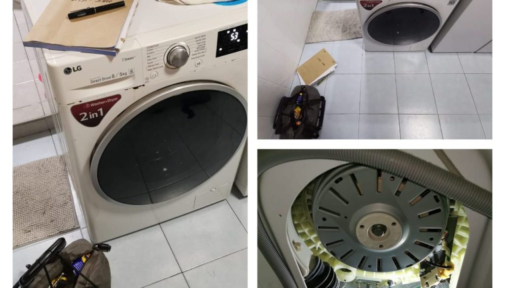 B&A 13 Washing Machine Checking For Drum Issue