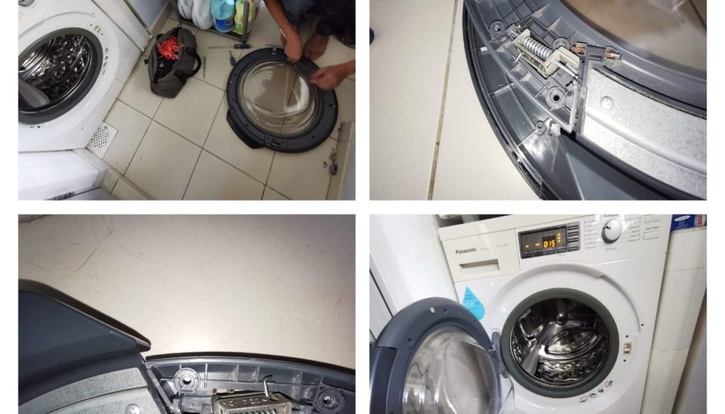B&A 2 Supply And Replace Rubber Gasket For Washing Machine Door