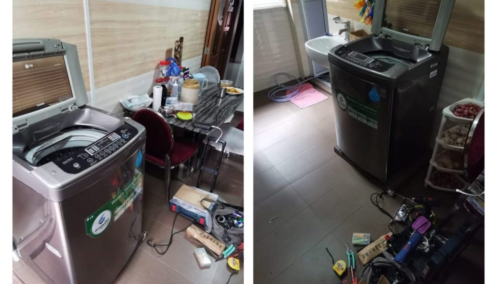B&A 23 Washing Machine Checking