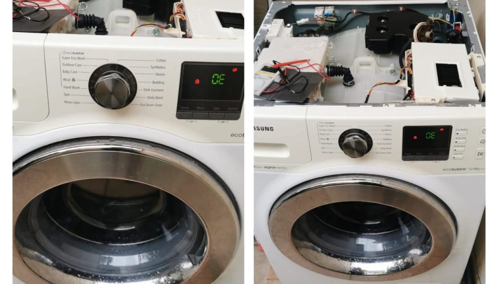 B&A 27 Washing Machine Checking For Motherboard Faulty