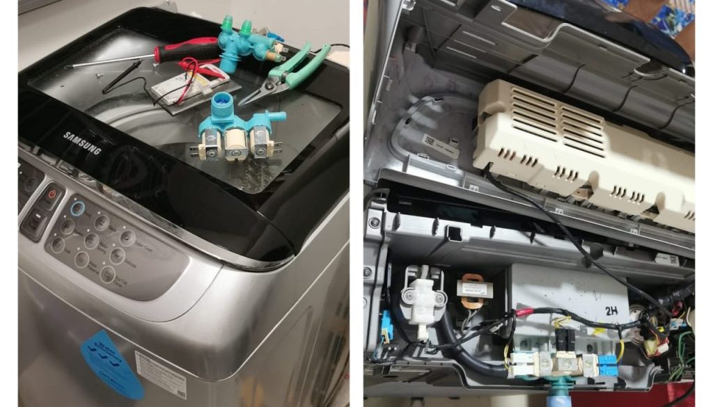 B&A 64 Washing Machine Checking For Inlet Issue