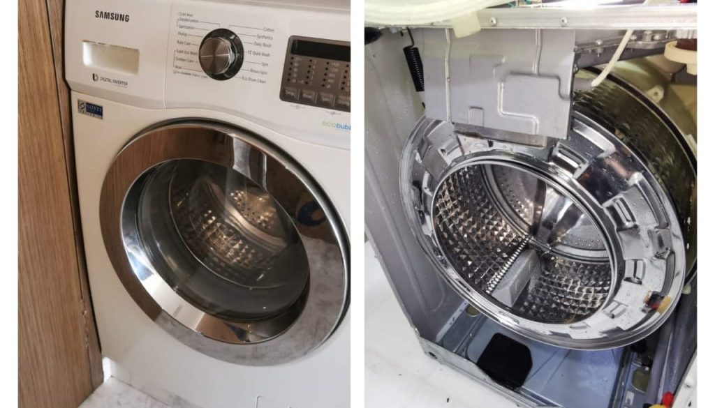 B&A 8 Washing Machine Deep Cleaning